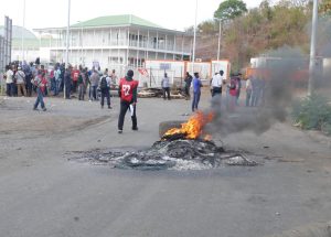 Blocage feu