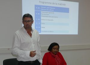 Bruno Tessier et mariame Saïd, Etat et département main dans la main pour cette cause