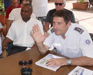 Les explications du commissaire Miziniak