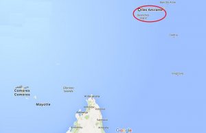 Les îles Amirantes (Capture d'écran Google Map)