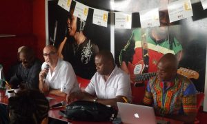 Info, radio et télé les directeurs de Mayotte 1ère autour d'Eric Baraud le directeur régional