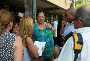 Ida Nel et son équipe devant le tribunal administratif 