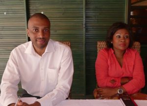 Sittinour Mohamed et Stéphane Bayig