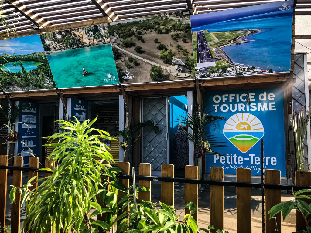 Devanture d'un office de tourisme