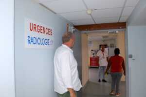 Mayotte, CHM, Urgences, box pédiatrique, box adulte, déchocage, Frédéric Lecenne, Christophe Laplace, médecins,