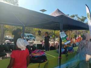Association Yes we can Net, opération Les cartables du coeur