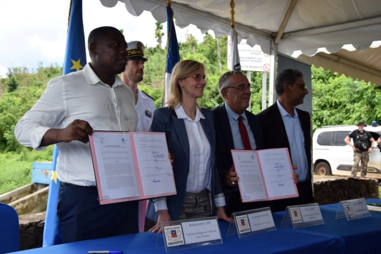 Mayotte, visite officielle, Agnès Pannier-Runacher, ministre de la transition écologique,