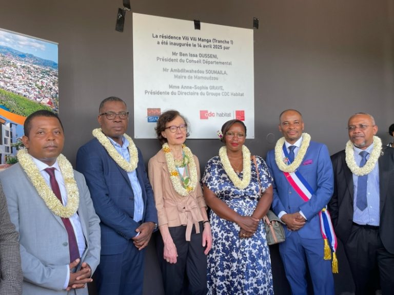 SIM, logements, inauguration, Mamoudzou