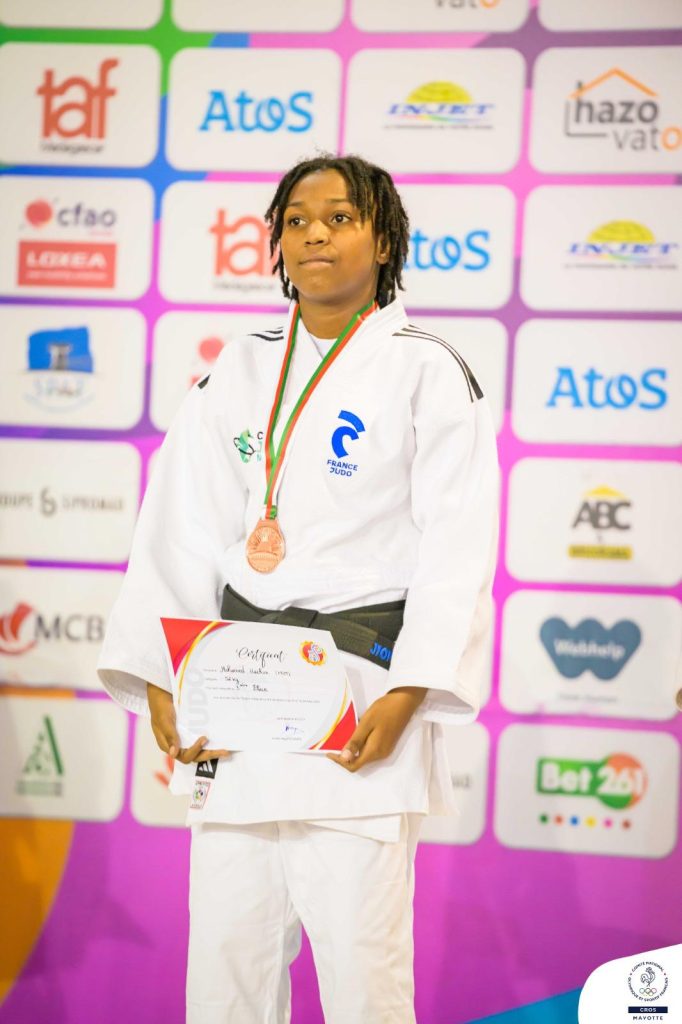 Kayzie Mohamed Hachim, judo, portrait, Pamandzi, Mayotte