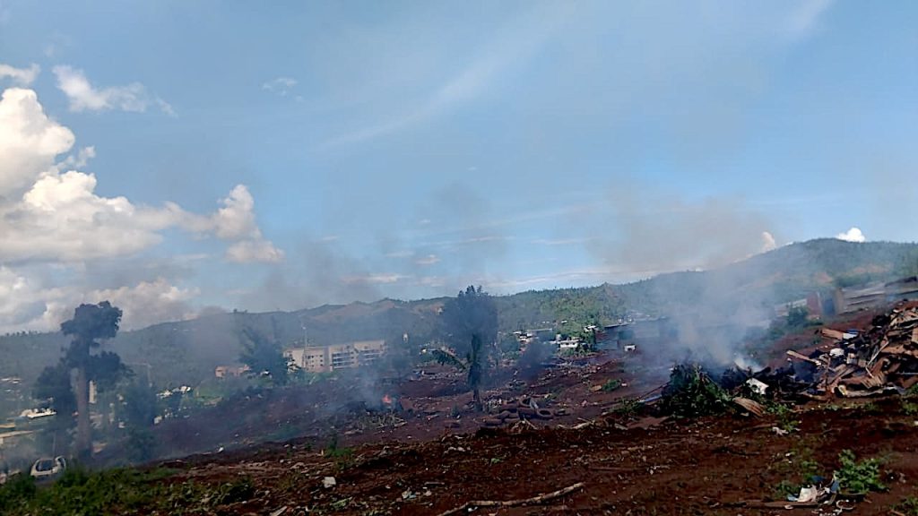 Mayotte, décasage, bidonville, Dzoumogné,