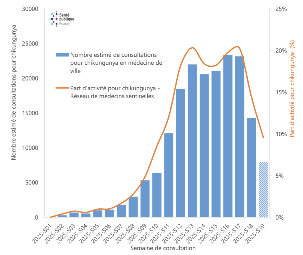 La Réunion, chikungunya, santé publique france, 