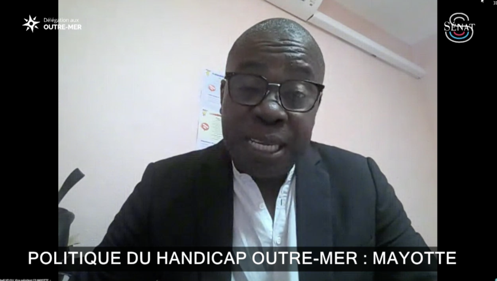 Mayotte, Madi Moussa Velou, audition sénat, handicap, 