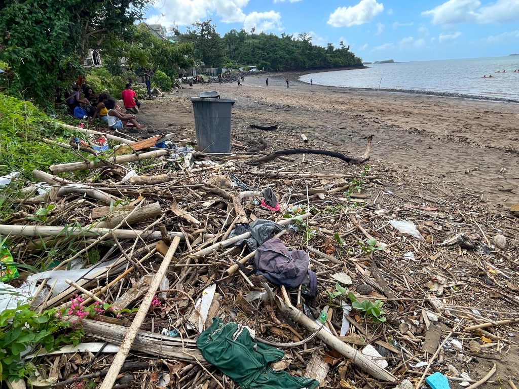 Mayotte, déchets, enseignants, EPS, lycée des lumières, hamaha beach, plage,