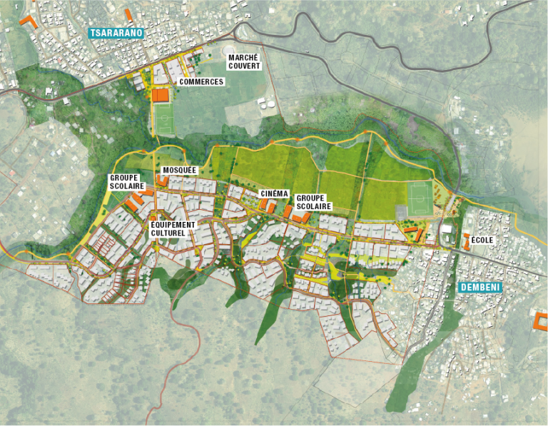 Vente, foncier, collège, ZAC, Tsararano-Dembéni, Mayotte