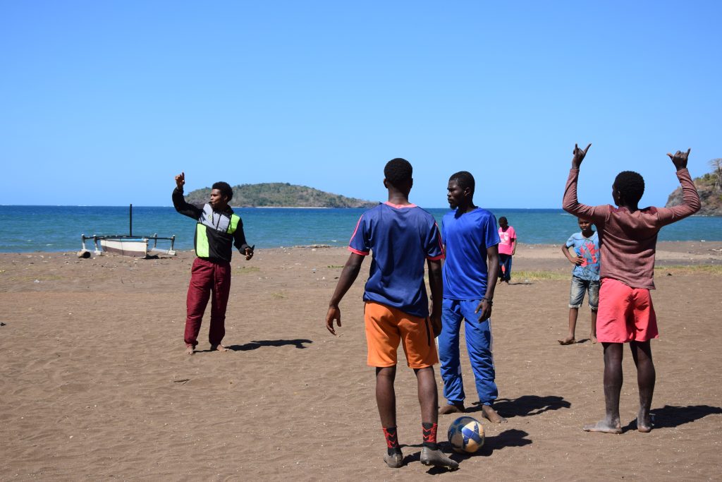 Football, vacances, Hamouro, Mayotte
