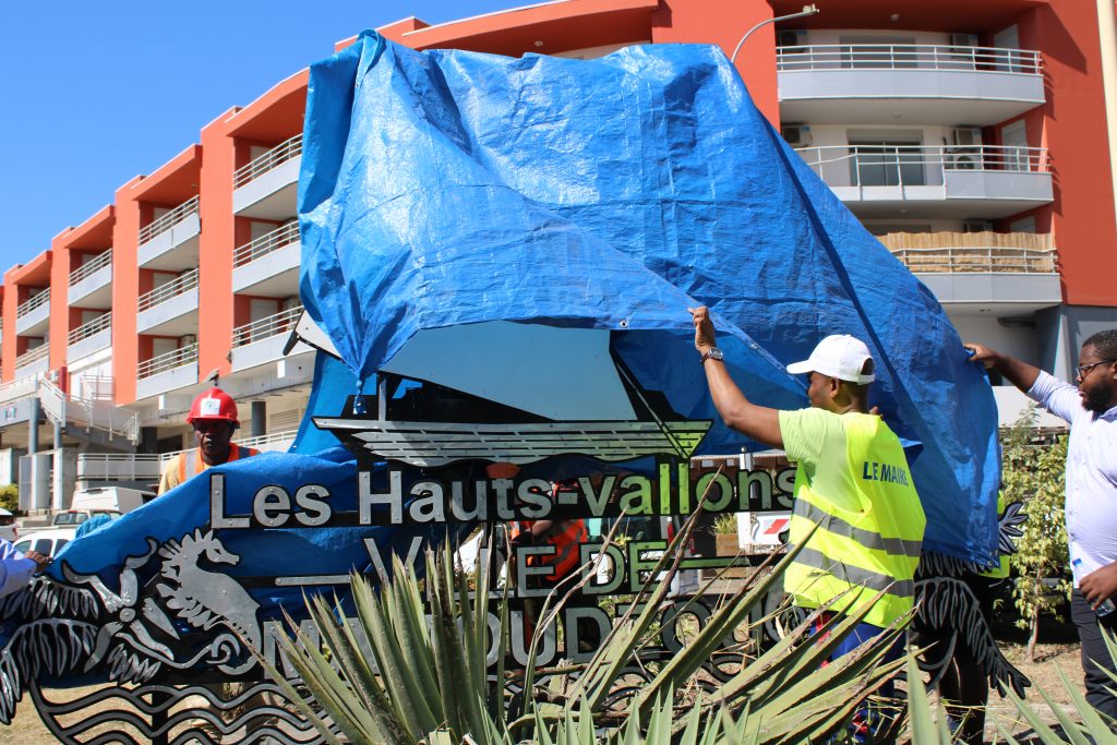 Mayotte, Ville de Mamoudzou, Hauts-Vallons, limites administratives,