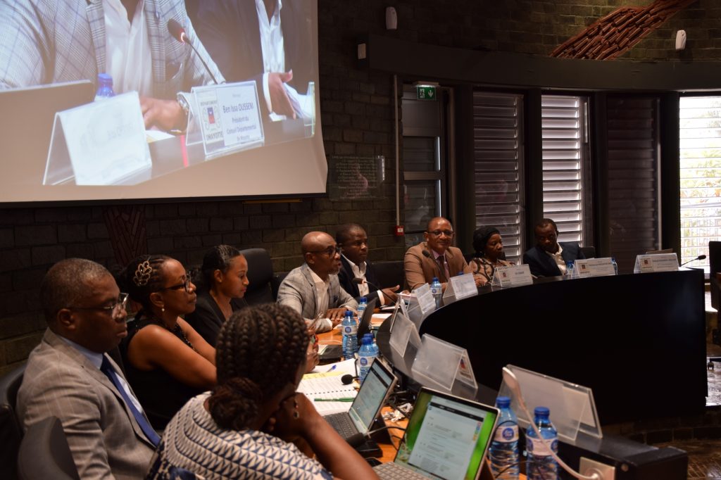 Assemblée plénière, Conseil départemental, Mayotte.