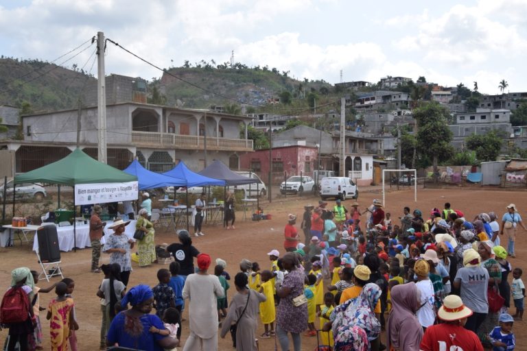 Alimentation, sport, école maternelle, Koungou, Mayotte