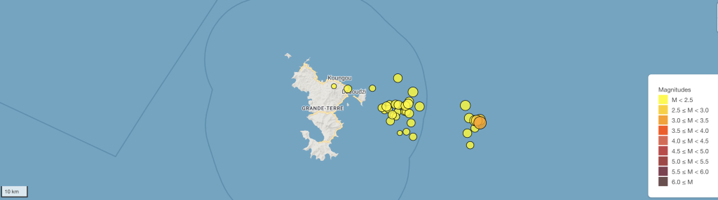 Mayotte, séisme, volcan, Fani Maoré, RENASS, REVOSIMA, 