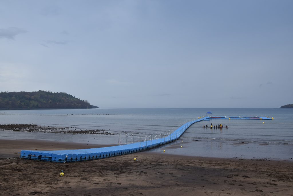 Bassin nautique, Musicale Plage, natation, Bandrélé, Mayotte