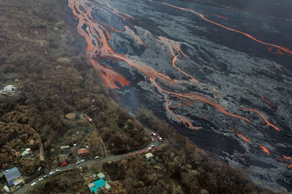 La Réunion, volcan, Piton de la fournaise, éruption,