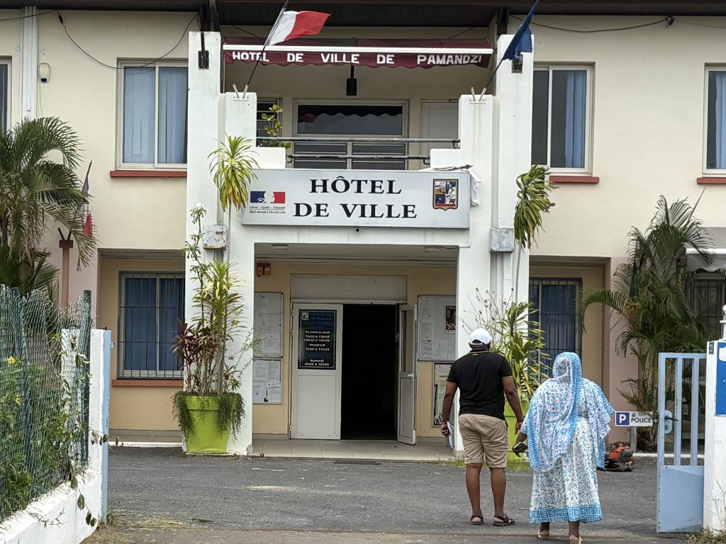 Mayotte, Pamandzi, mairie,