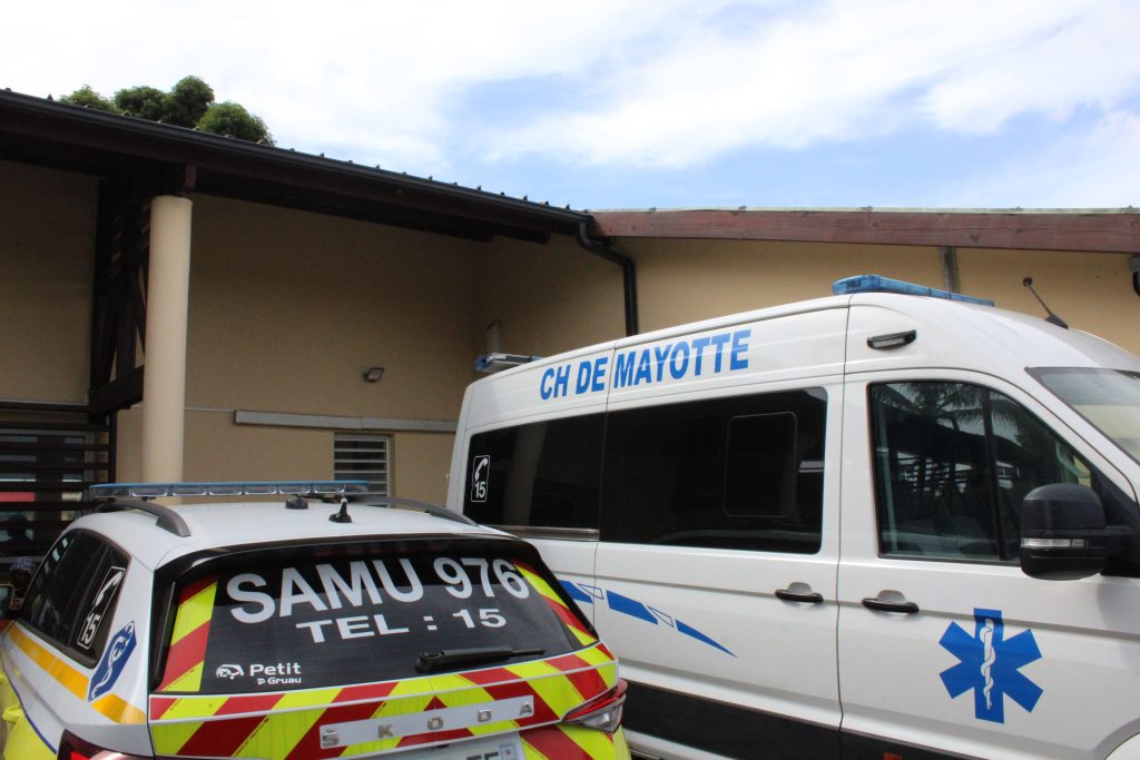 Mayotte, Mramadoudou, CHM, unité d'hospitalisation mère enfant,