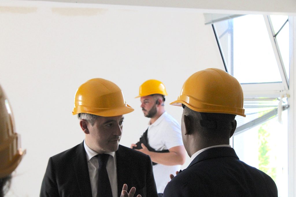 Mayotte, Gérald Darmanin, visite officielle, Tribunal judiciaire, 