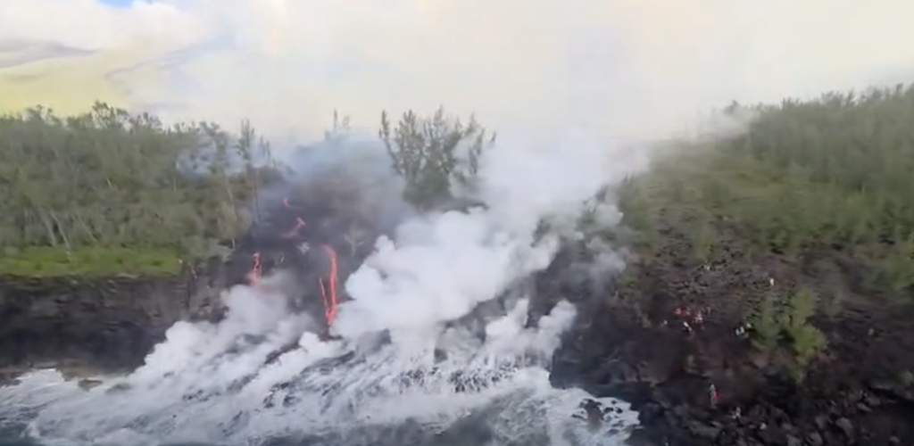La Réunion, éruption, Piton de la fournaise, 