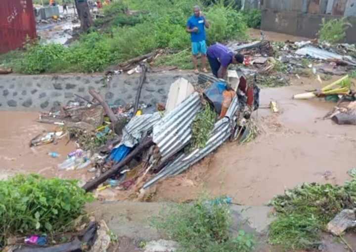 Mayotte, crue, inondation, rivière, Mtsapéré,
