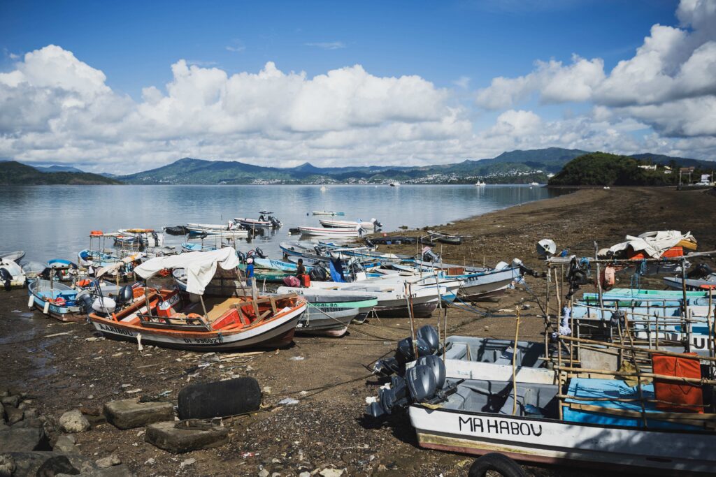 pêche, pêcheurs, bateau, Mayotte, Four à Chaux.
