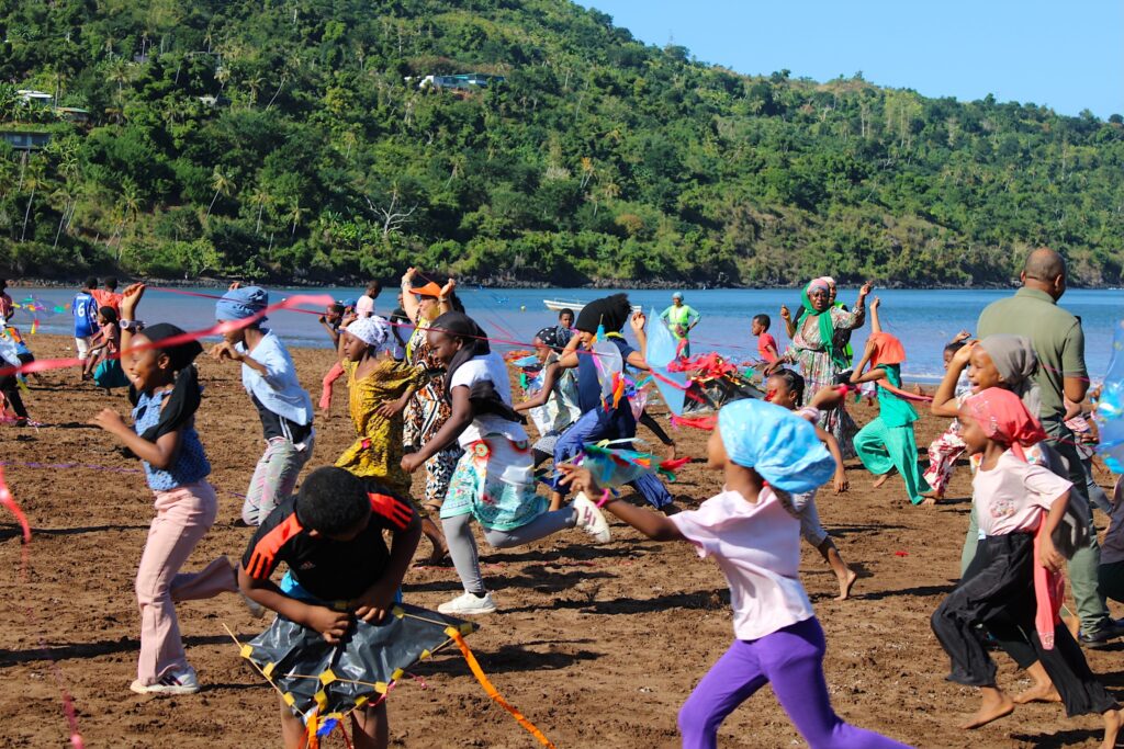 Mayotte, Acoua, festival du cerf-volant,