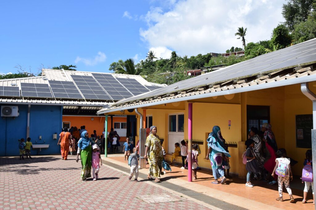 Mangajou, école maternelle, érosion, littoral, Sada, Mayotte