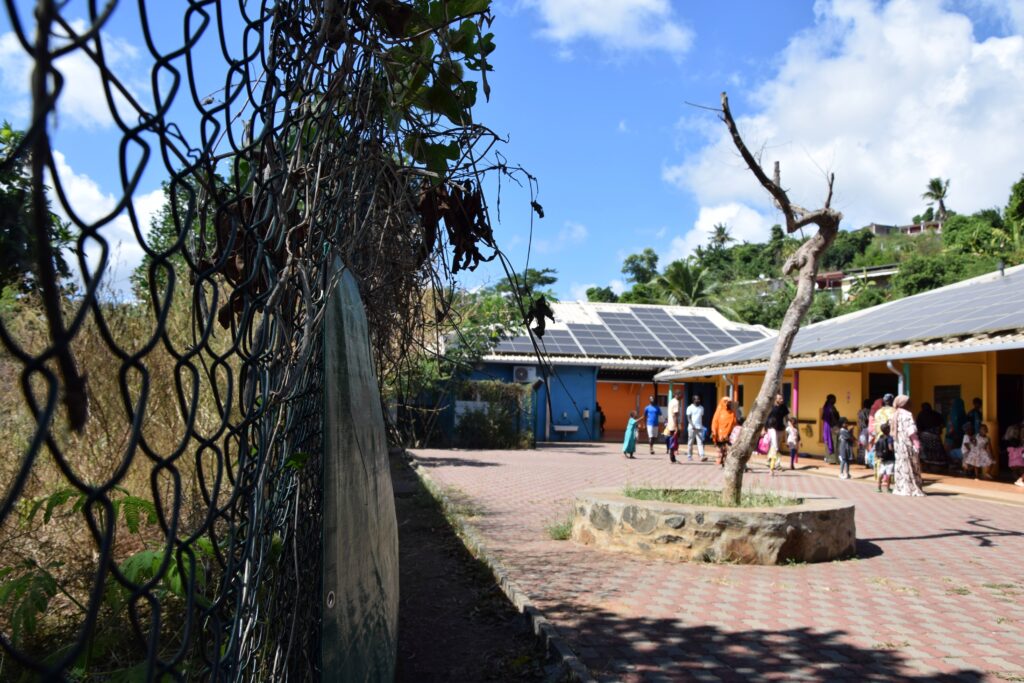 Mangajou, école maternelle, érosion, littoral, Sada, Mayotte