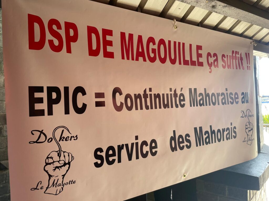 Mayotte, grève, CD, port, EPIC, syndicat,