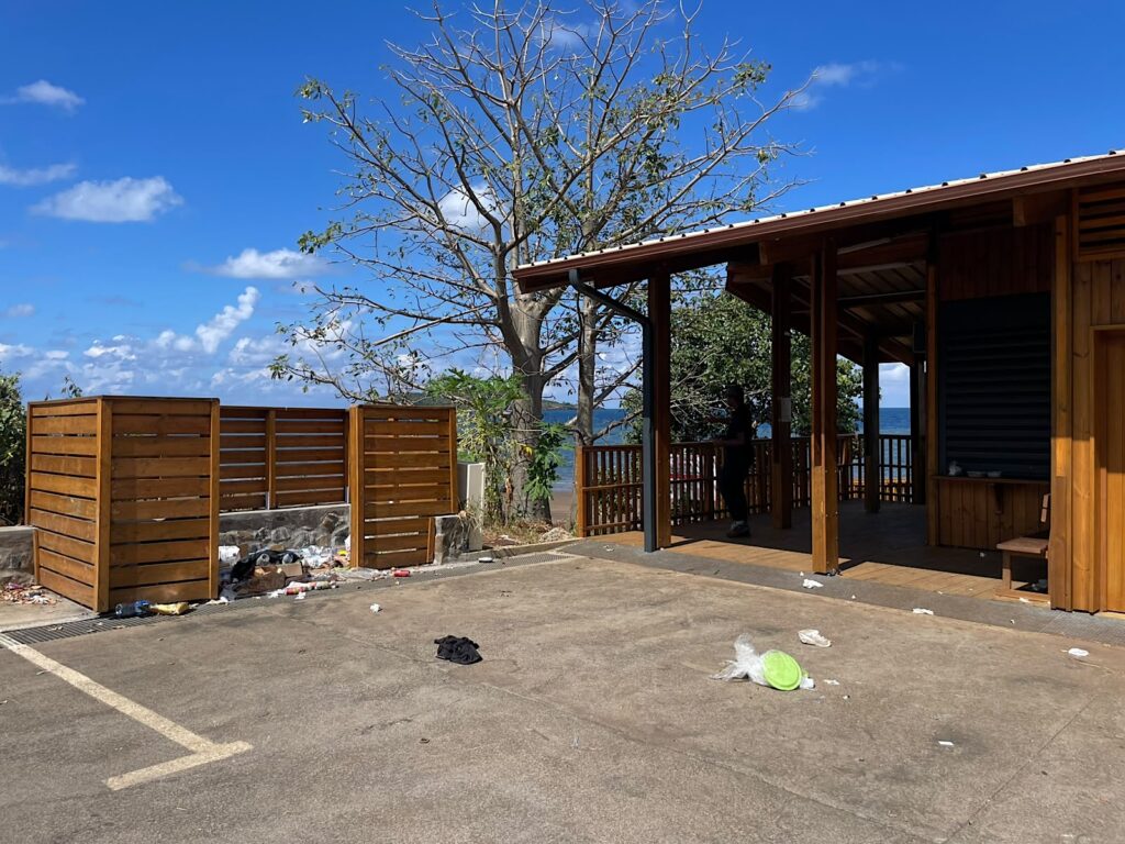 Mayotte, poste de secours à Sakouli,