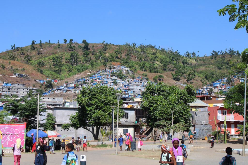 Mayotte, enfants, sortie scolaire, chaleur, élèves, Kawéni, 