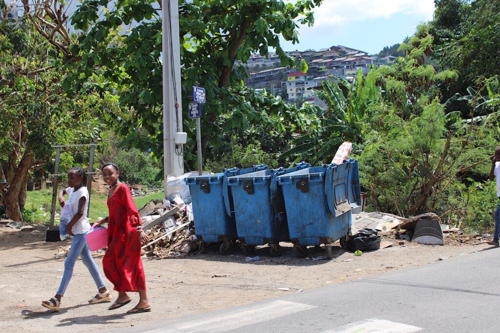 Mayotte, Mtsapéré, déchets, CADEMA, 