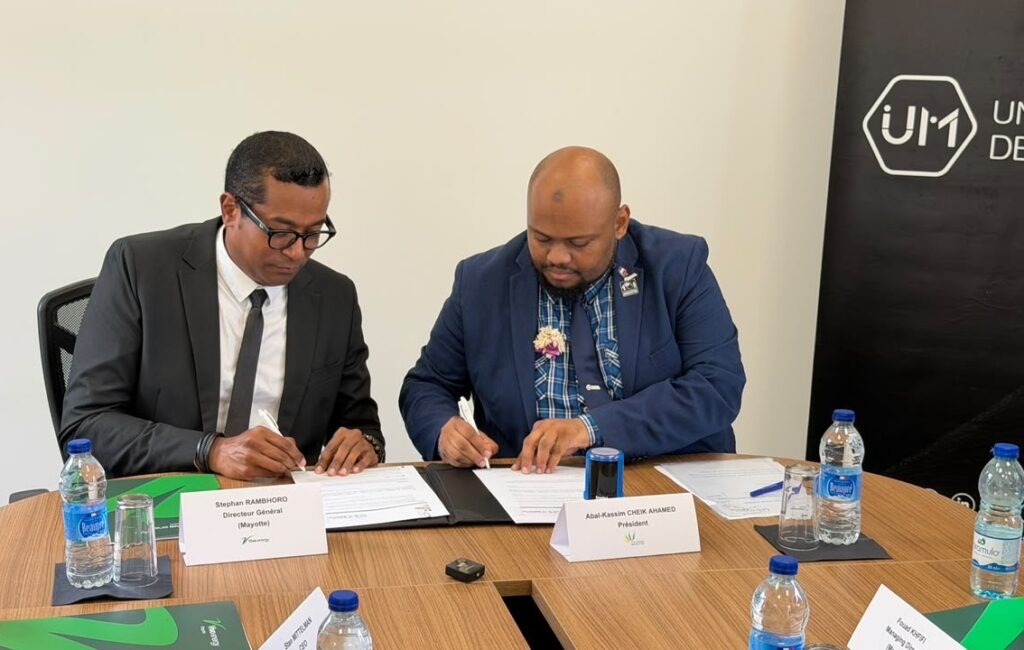 Mayotte, Université de Mayotte, partenariat, Somagaz, Vivo Energy,