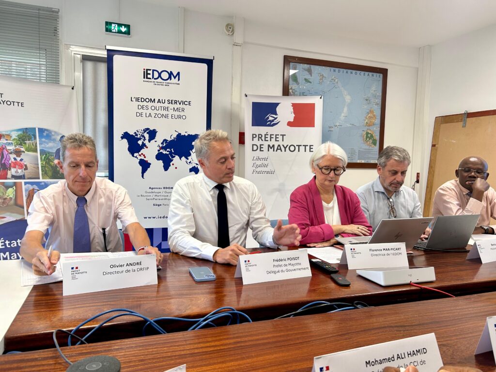 Mayotte, IEDOM, préfet de Mayotte, économie informelle, charte de confiance, entreprises, CCI,