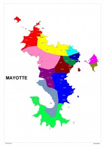 Les 13 cantons de Mayotte
