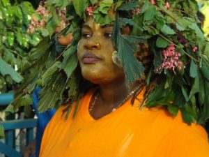 Carnaval 2014 9 Femme au feuillage