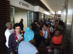Aérogare Premiers arrivés