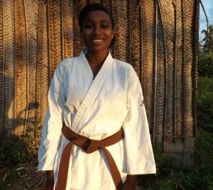 Yasmina Moindjié, ceinture marron pour quelques heures encore