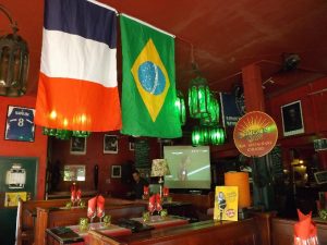 Le Caribou café aux couleurs de la Coupe du monde