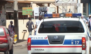Police pik up
