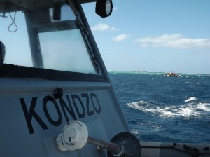 Le Kondzo de la brigade nautique de la gendarmerie à Mayotte