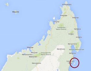 L'île Sainte-Marie, au nord-est de Madagascar