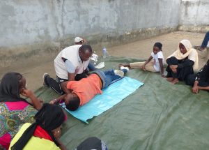 Apprentissage des gestes de secoursime