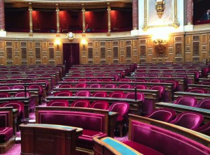 L'hémicycle du Palais du Luxembourg